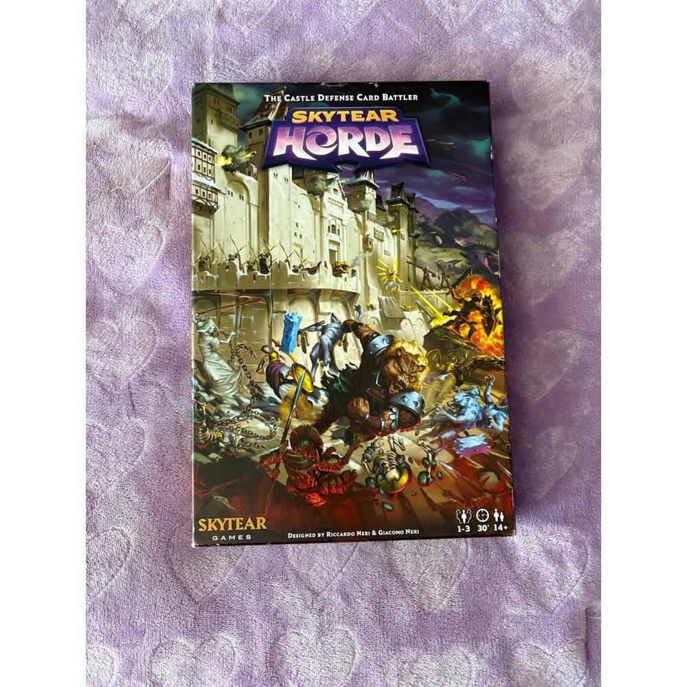 Skytear Horde card builder game box